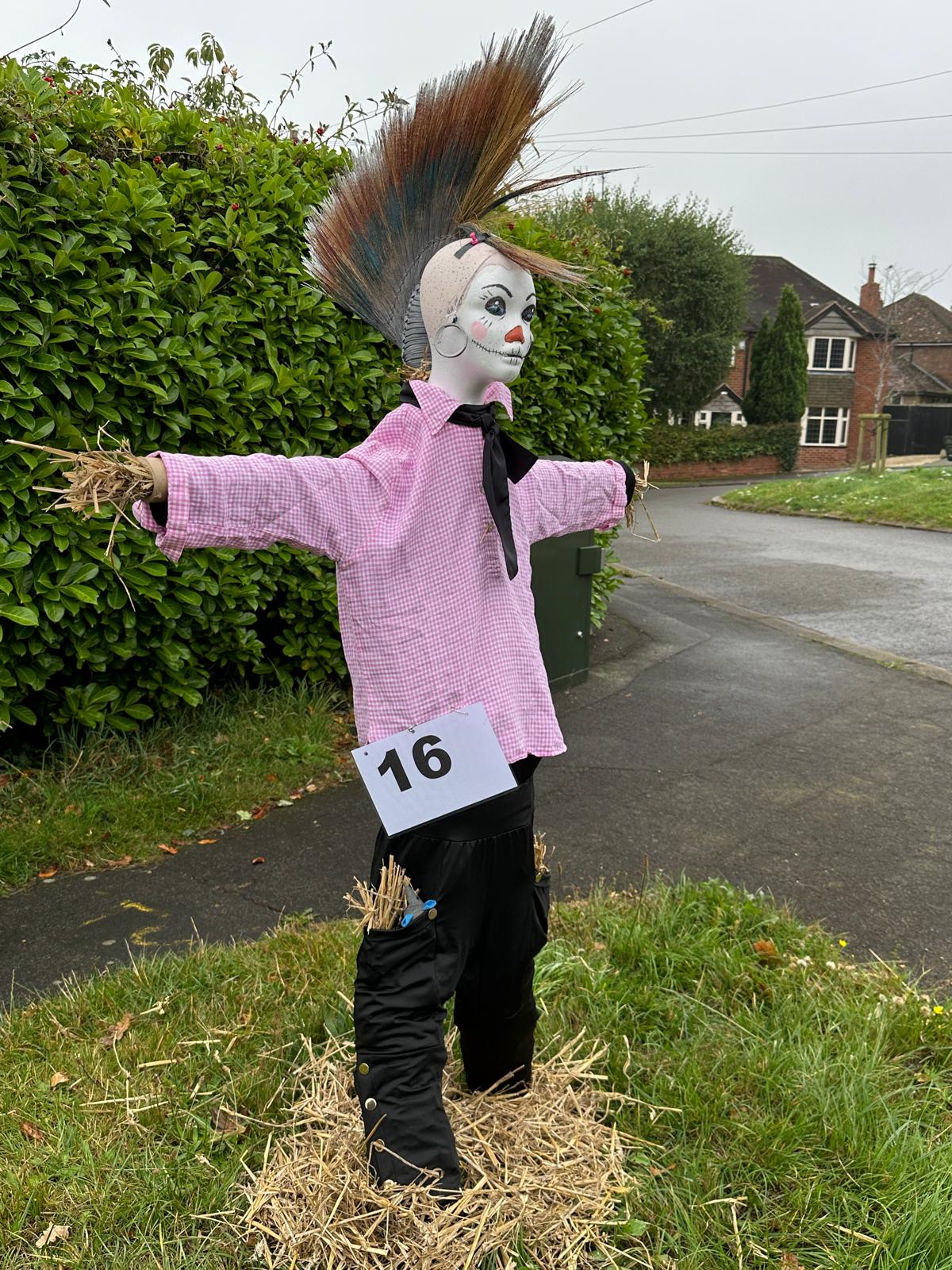 Scarecrow in the garden